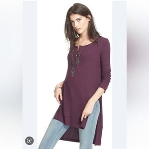 Free People Purple tunic top